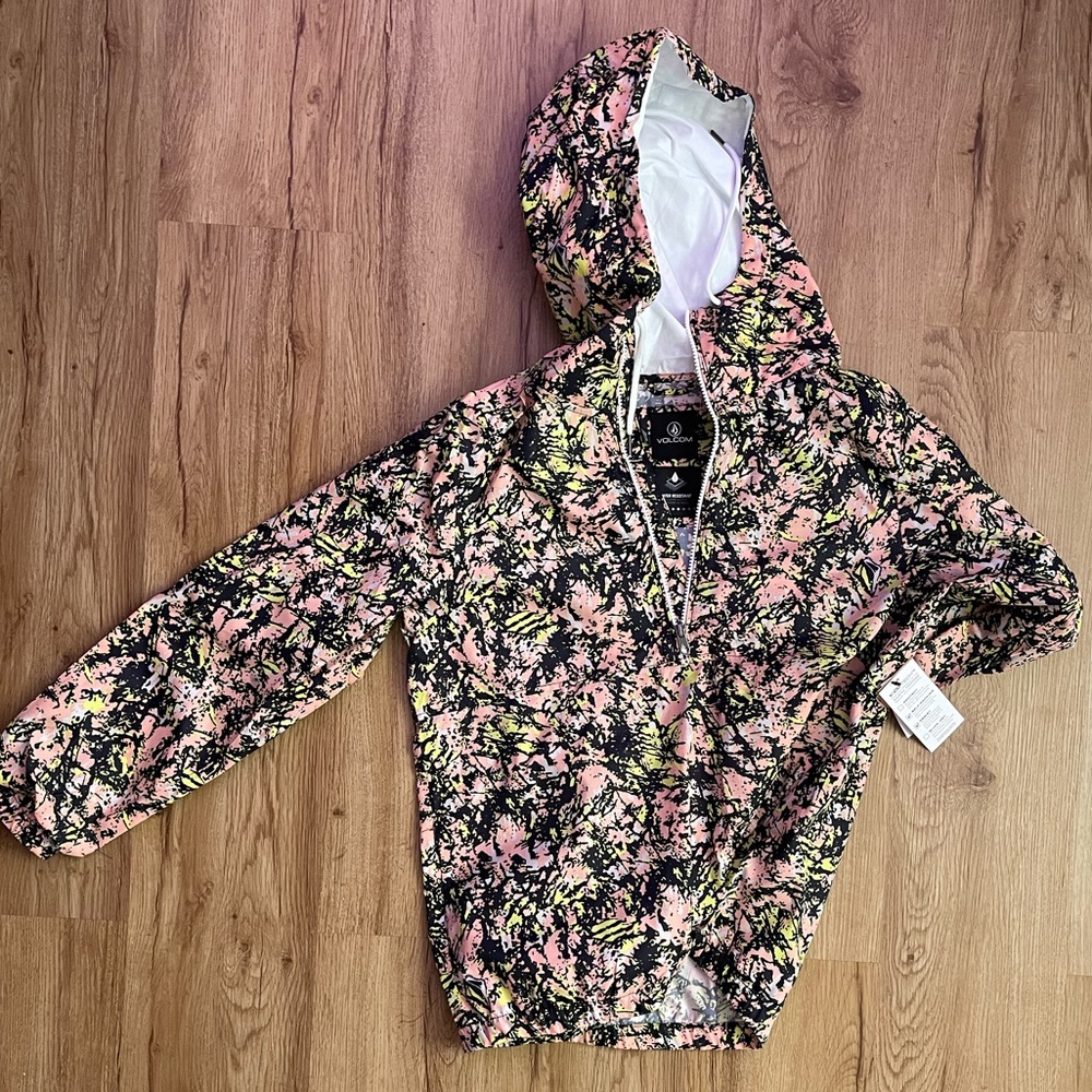Volcom Pull Over Rain/Wind Jacket - Picture 11 of 11